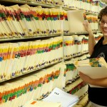 staff member filing