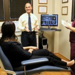 staff with a patient