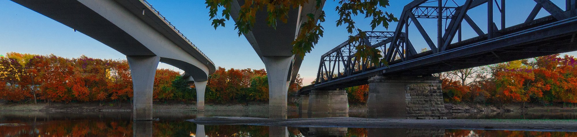 bridges over water